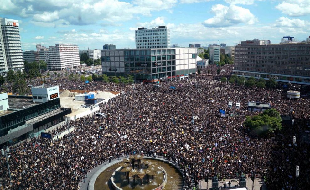 Racism :Tens of Thousands Are Taking to the Streets to Call for Justice in Germany.