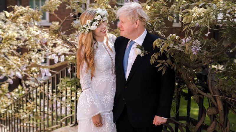 Boris Johnson marries his long time fiancee Carrie Symond