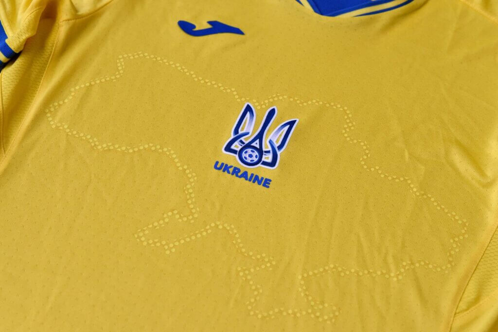 UEFA insist that Ukraine remove the ‘political’ slogan from their kit