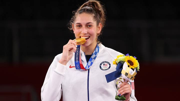 18-year-old becomes first US woman to win gold in taekwondo