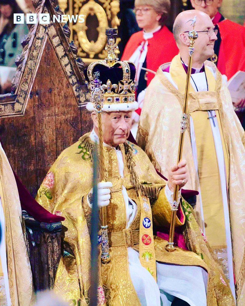 Best moments from the Coronation as Charles and Camilla crowned King and Queen