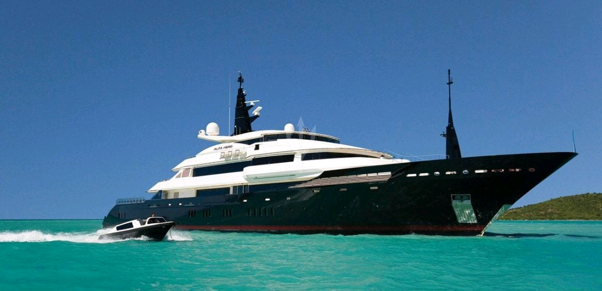 Hurricane Lee forces Antigua to incur $9,000 in repairs on $120m Alfa Nero superyacht