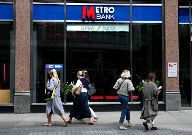 Why are British lender Metro Bank’s shares plunging?